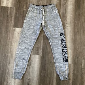 Brand New! Victoria’s Secret PINK Grey Marble Sweatpants!